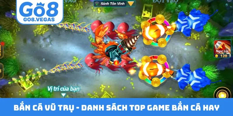 Bắn cá vũ trụ - Danh sách Top game bắn cá hay