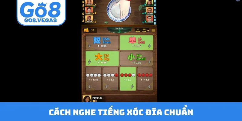 Ý nghĩa cách nghe tiếng xóc đĩa chuẩn