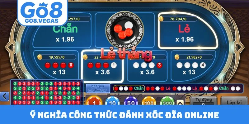 Công thức đánh xóc dia online